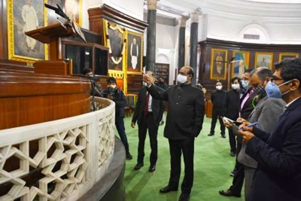 लोकसभा अध्यक्ष ने बजट सत्र से पहले संसद में तैयारियों की समीक्षा की